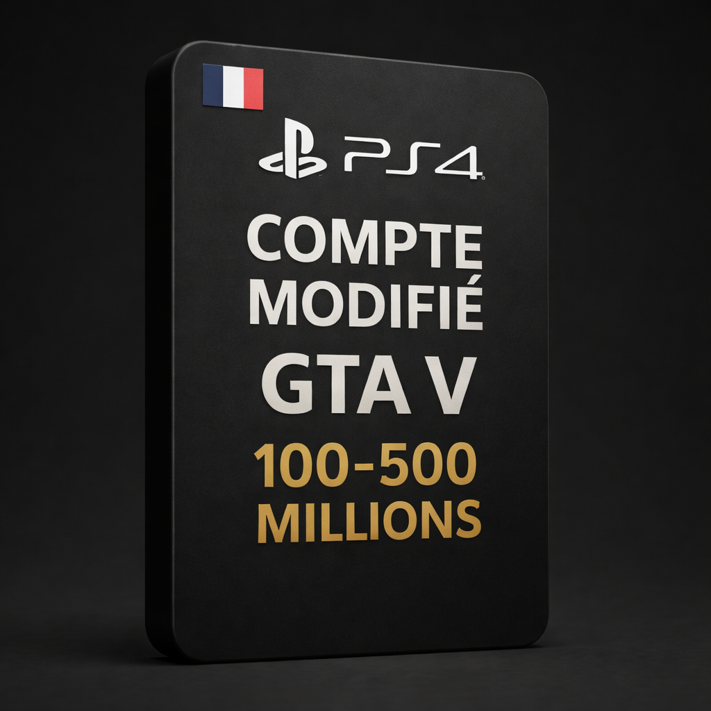 Aangepast GTA V PS4-account